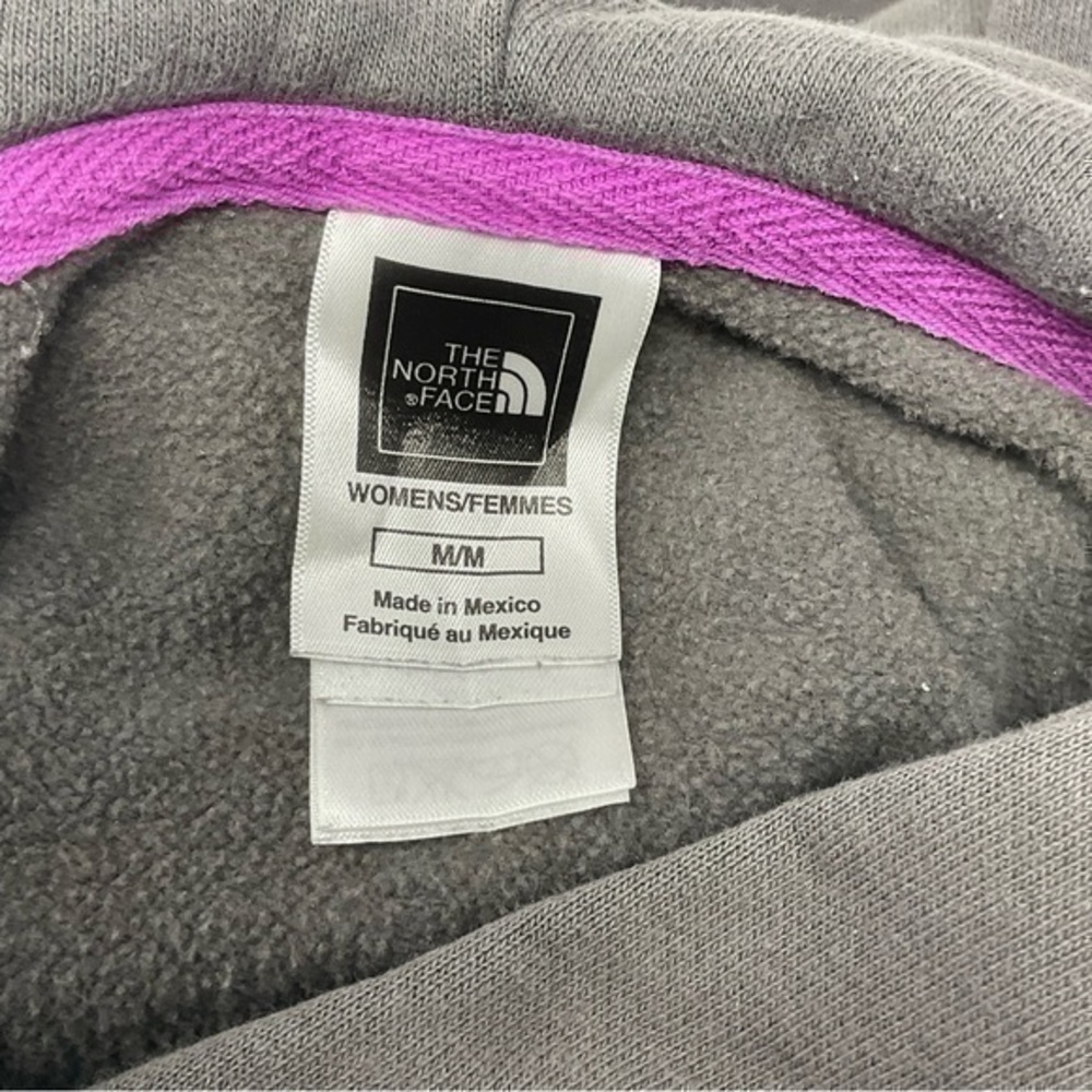 The North Face Gray Hoodie Size Medium‎ C13 - Picture 6 of 6